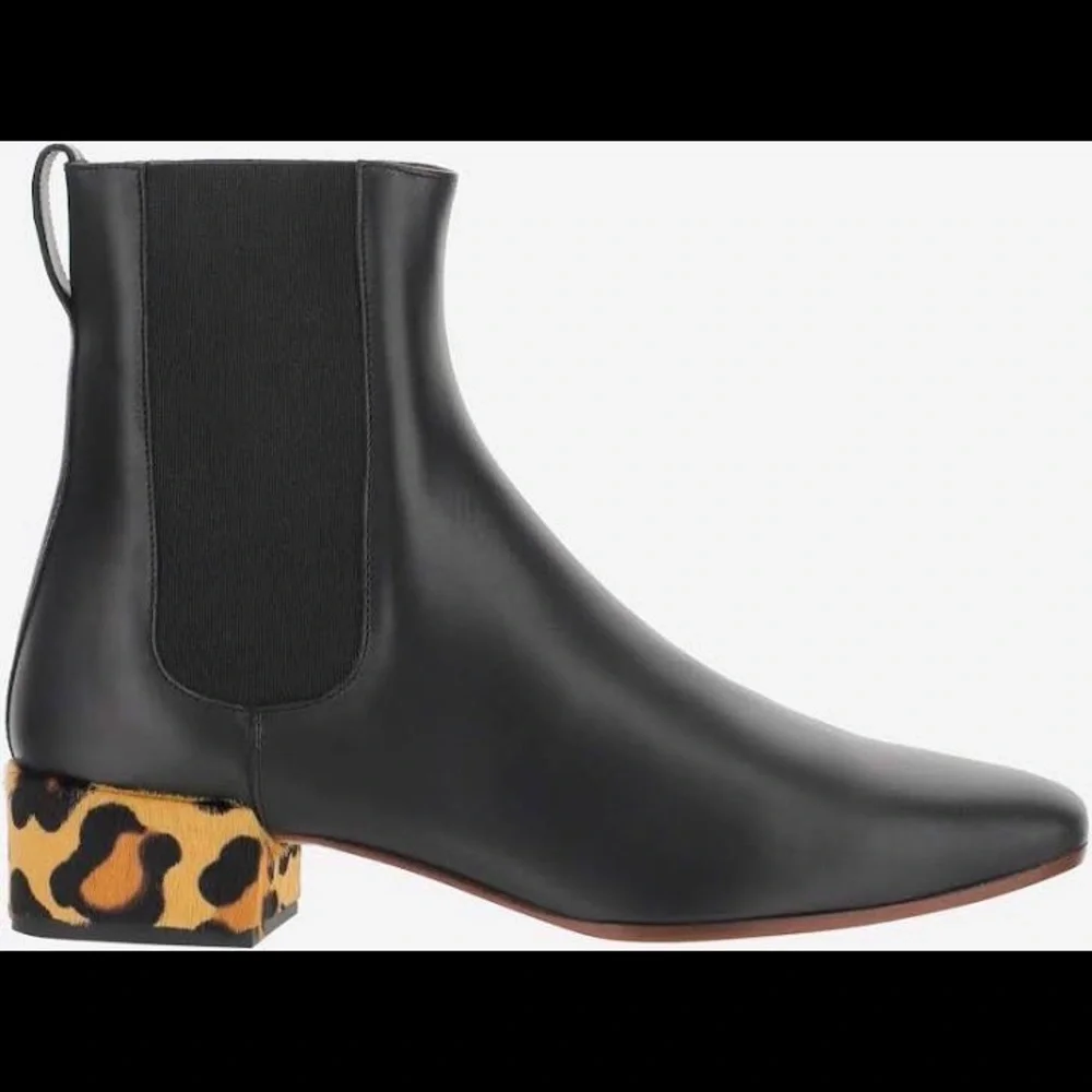 Francesco Russo Leather Ankle Chelsea Boots - Picture 5 of 5